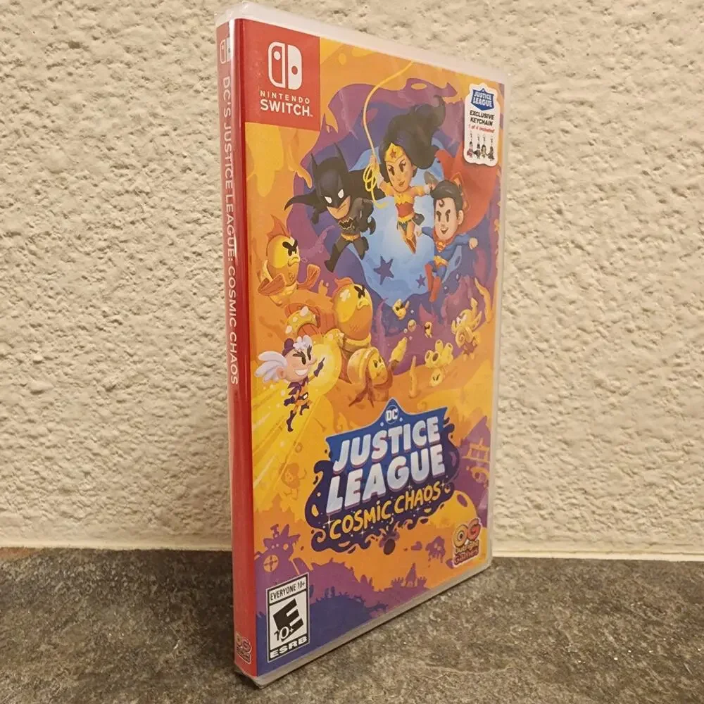 Justice League: Cosmic Chaos [w/ keychain] (NEW) - Switch